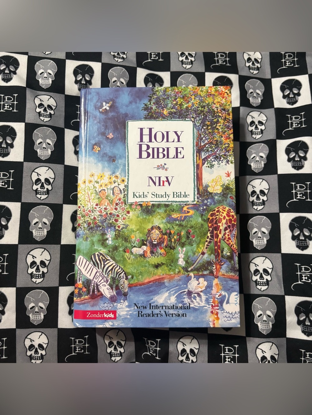 ZonderKids Holy Bible NIrV Kids Study Bible Hardcover Book